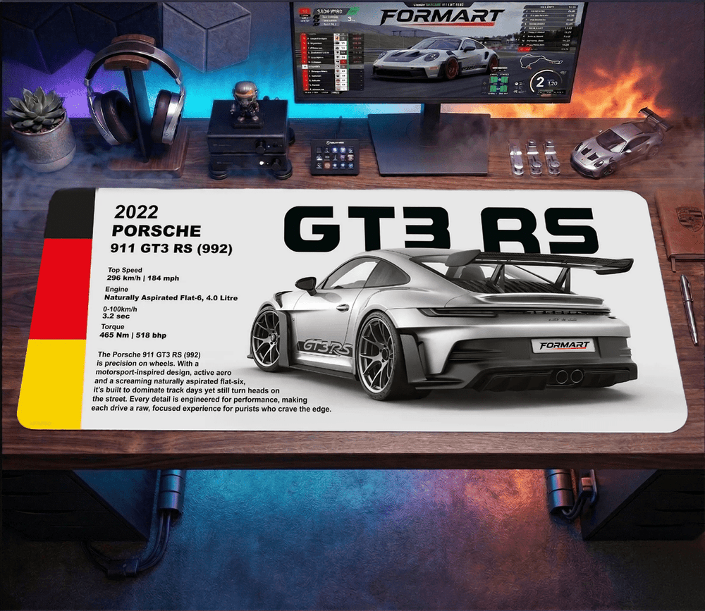 911 GT3 RS Mousepad - Formart