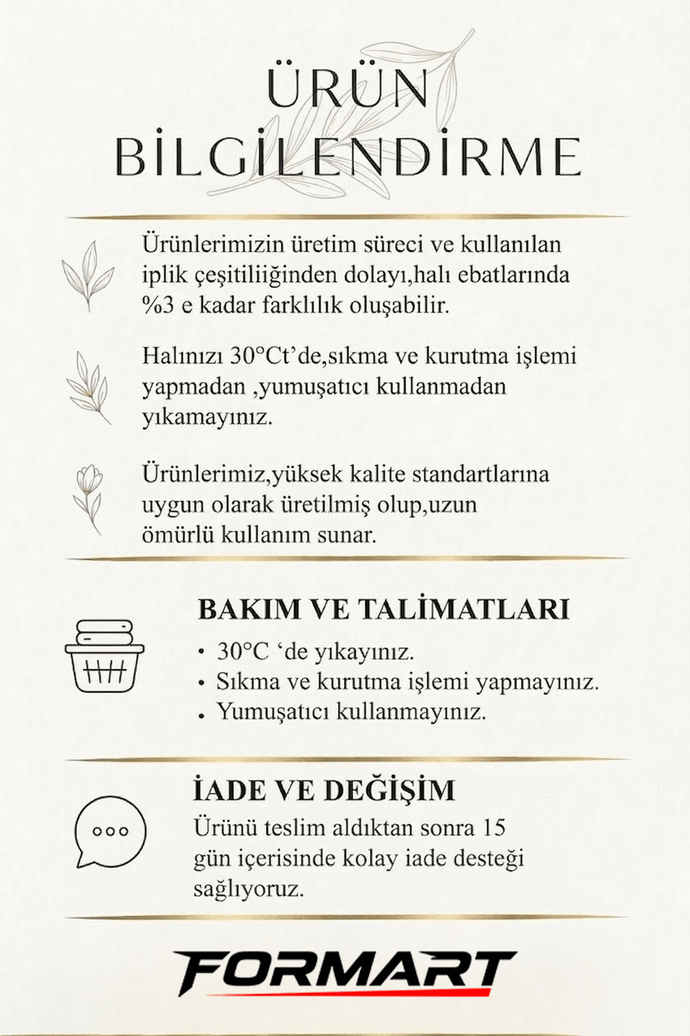 BMW E60 Motif Halı - Formart