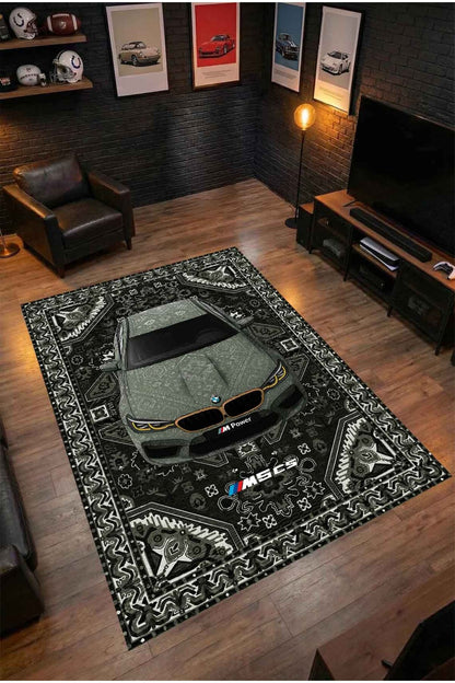BMW M5 CS Motif Halı - Formart