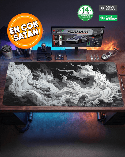 Ethereal Smoke Gaming Mousepad - Formart